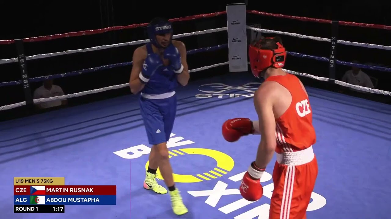 Mustapha Abdou (ALG) vs. Martin Rusňák (CZE) World Boxing U19 Championships 2024 QF's (75kg)
