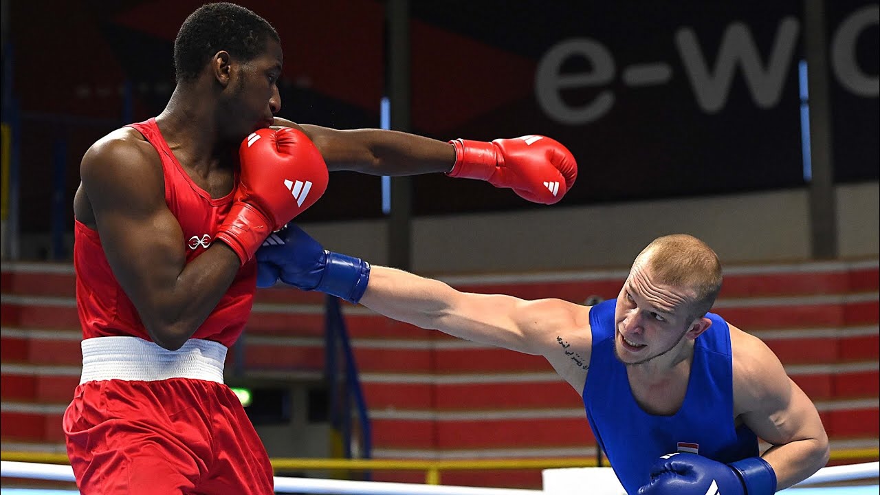 Pylyp Akilov (HUN) vs. Lucky Aimufua (AUT) World Olympic Qualifiers 2024 (80kg) background