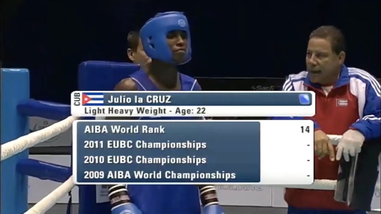 Julio César La Cruz (CUB) vs. Egor Mekhontsev (RUS) AIBA World Boxing Championships 2011 SF's (81kg)