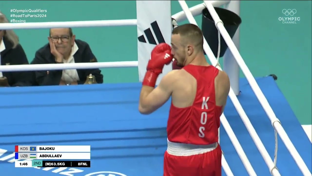 Ruslan Abdullaev (UZB) vs. Shpetim Bajoku (KOS) World Olympic Qualifiers 2024 (63kg)