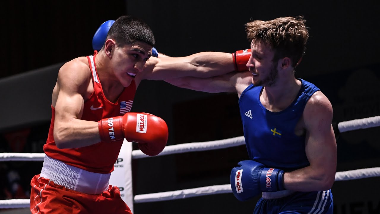 Emillio Garcia (USA) vs. Hampus Broman (SWE) GeeBee Tournament 2023 QF's (63kg) background