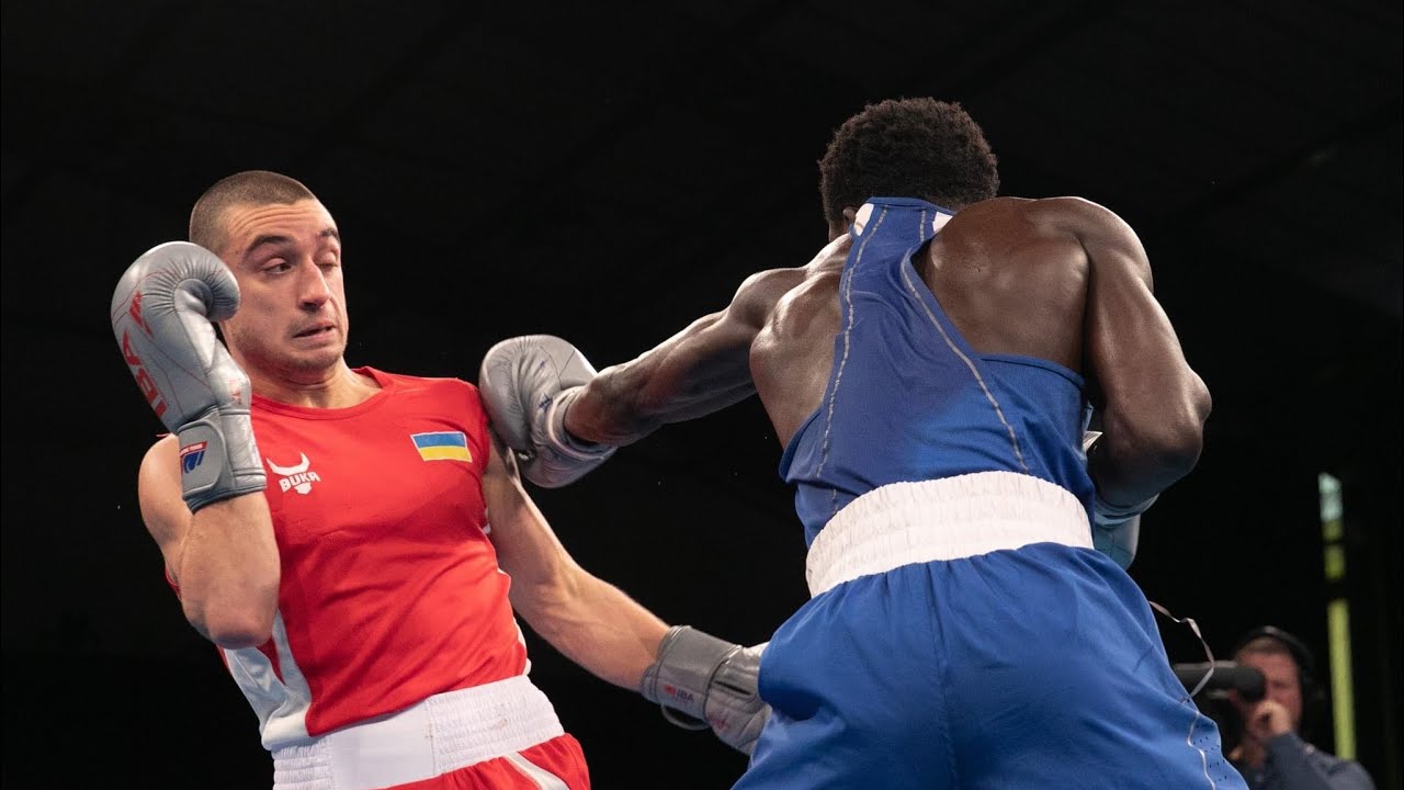Yaroslav Khartsyz (UKR) vs. Assan Hansen (GER) Bocskai István Memorial 2023 Final (63kg) background