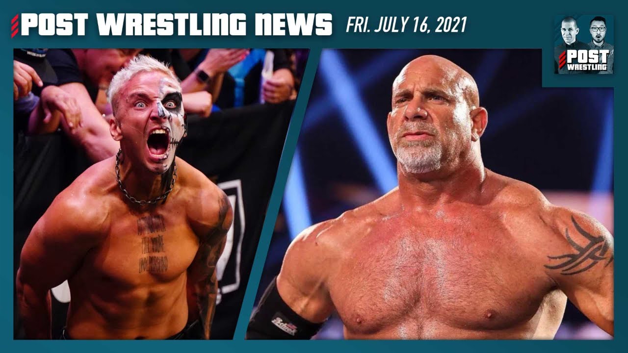 Goldberg vs. Lashley? AEW Fyter Fest ratings | POST News 7/16/21 backdrop
