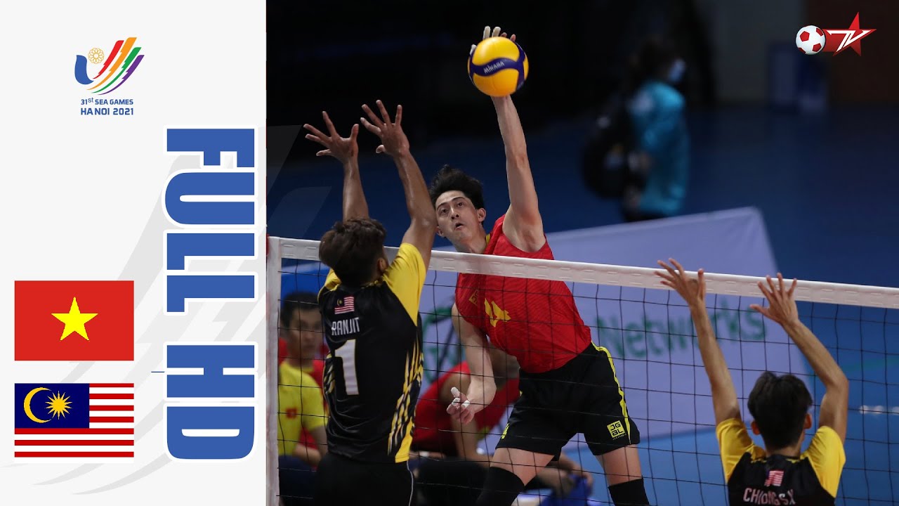 SEA GAMES 31 | FULL HD | VIỆT NAM vs MALAYSIA | BÓNG CHUYỀN NAM | TRẬN ĐẤU KHÔNG KHOAN NHƯỢNG backdrop