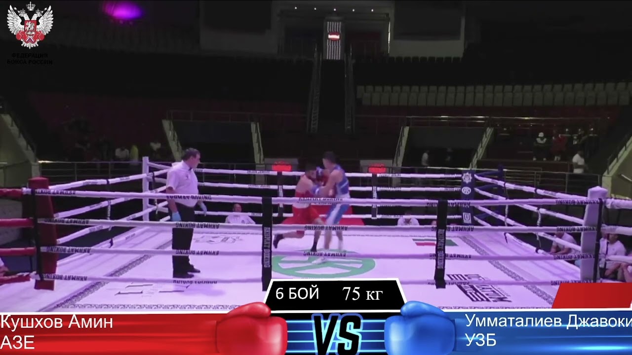 Javokhir Ummataliev (UZB) vs. Amin Kushkov (AZE) Akhmad Kadyrov Memorial 2024 (75kg) background