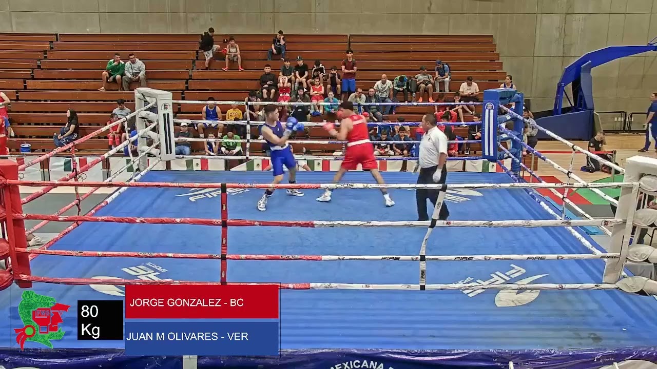 Juan Manuel Olivares Fernández vs. Jorge González Mexican Olympic Festival 2024 (80kg) background