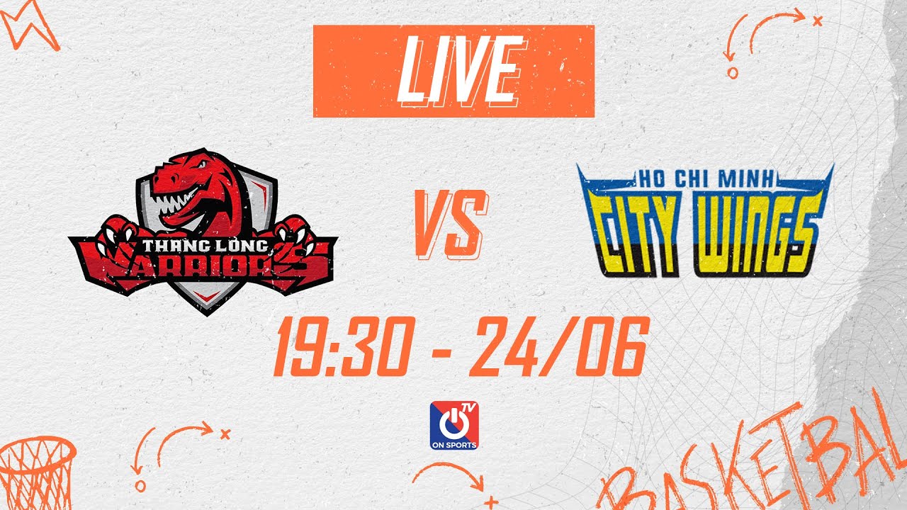 🔴 TRỰC TIẾP VBA 5x5 | Thang Long Warriors vs Ho Chi Minh City Wings