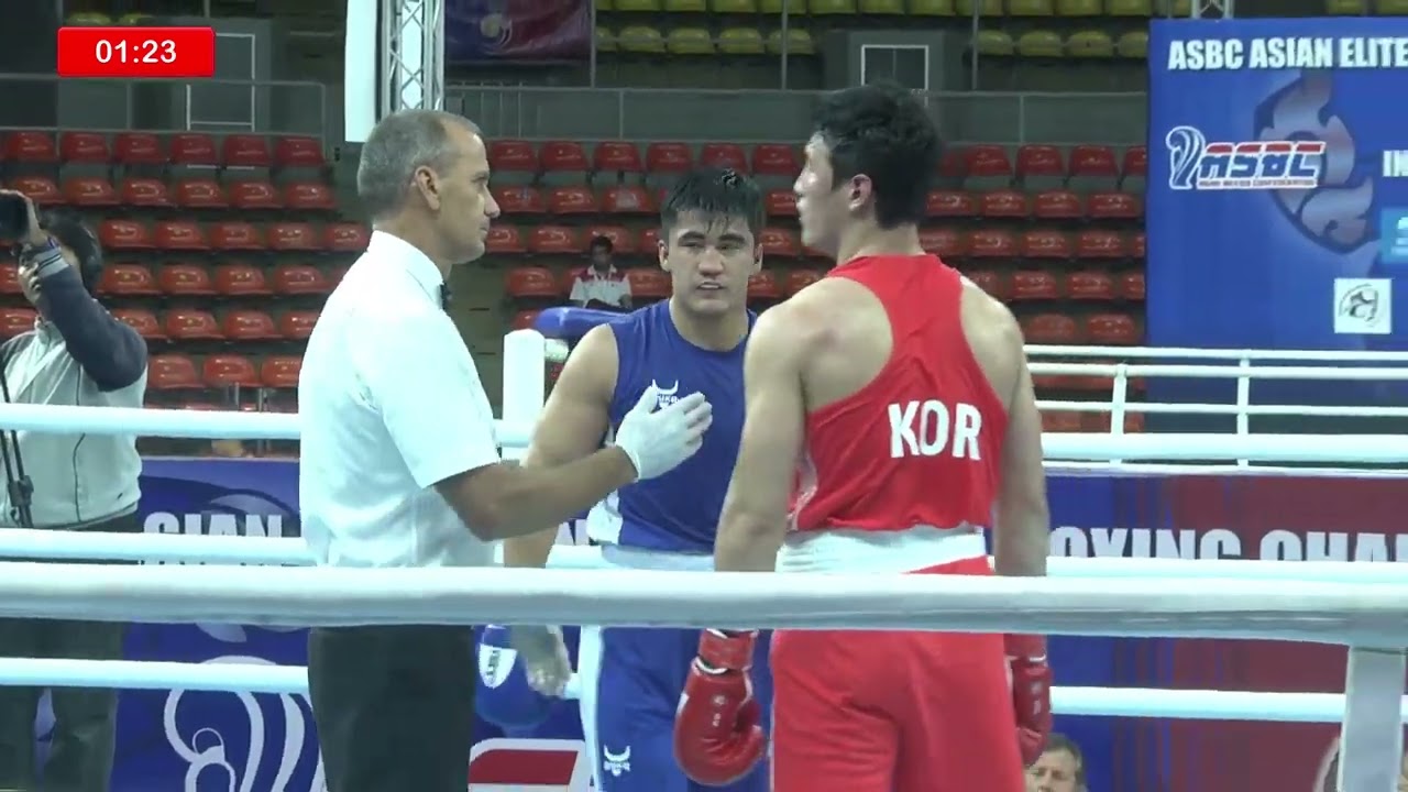 Sanjar Tursunov (UZB) vs. Kim Hyeong Kyu (KOR) Asian Championships 2019 Final (91kg)