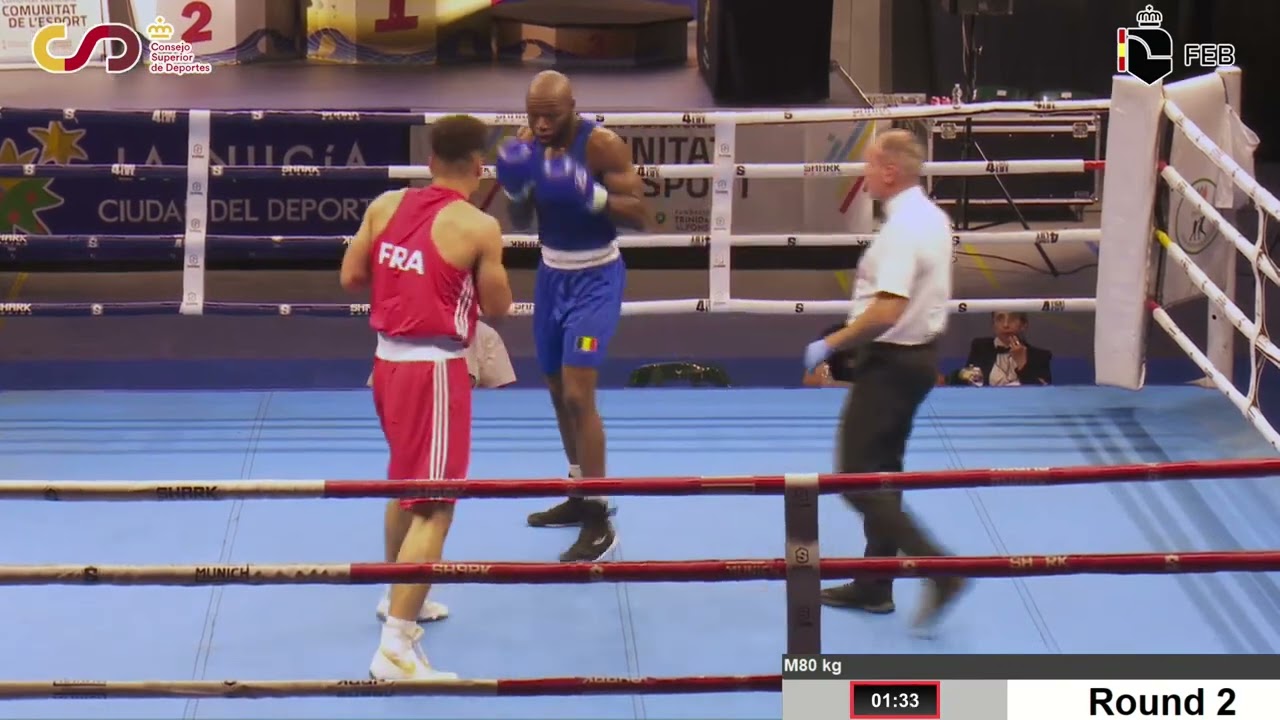 Idris Leganase (BEL) vs. Raphaël Monny (FRA) Boxam Tournament 2023 SF's (80kg)