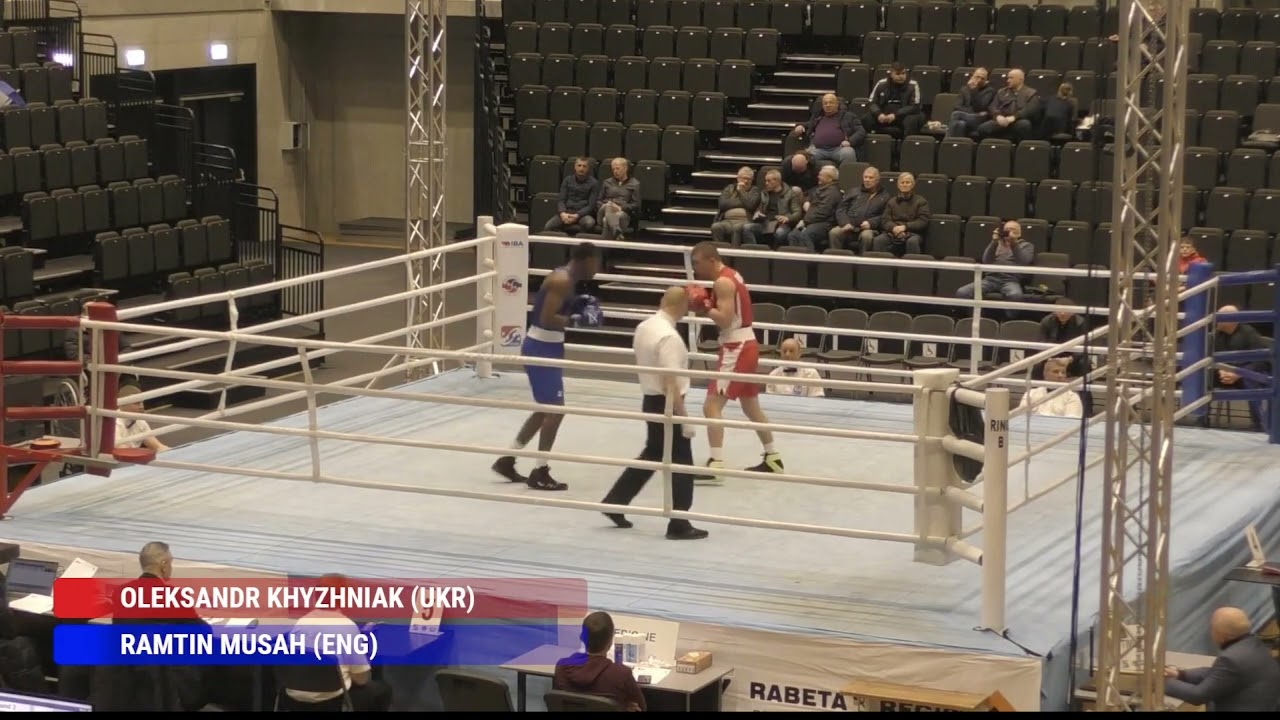 Oleksandr Khyzhniak (UKR) vs. Ramtin Musah (ENG) Algirdas Šocikas 2023 (80kg)