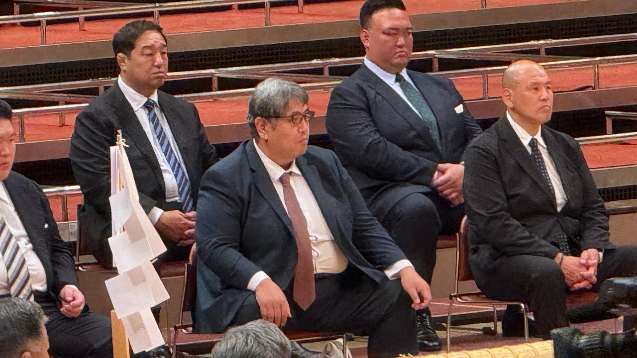 速報❗️土俵祭前二子山親方&二所ノ関親方【大相撲令和7年5月場所】2025/05/10 dohyo ceremony