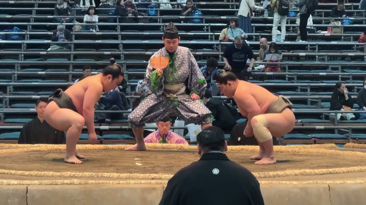 速報❗️桑江vs赤虎【大相撲令和7年3月場所】千秋楽 2025/3/23 Futagoyama KUWAE vs AKATORA background