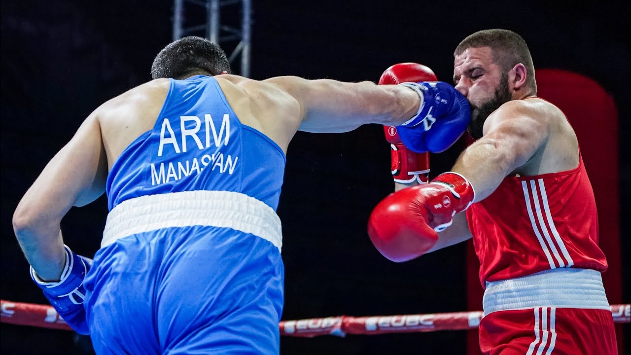 Narek Manasyan (ARM) vs. Dávid Michálek (SVK) European Boxing Championships 2024 (92kg)