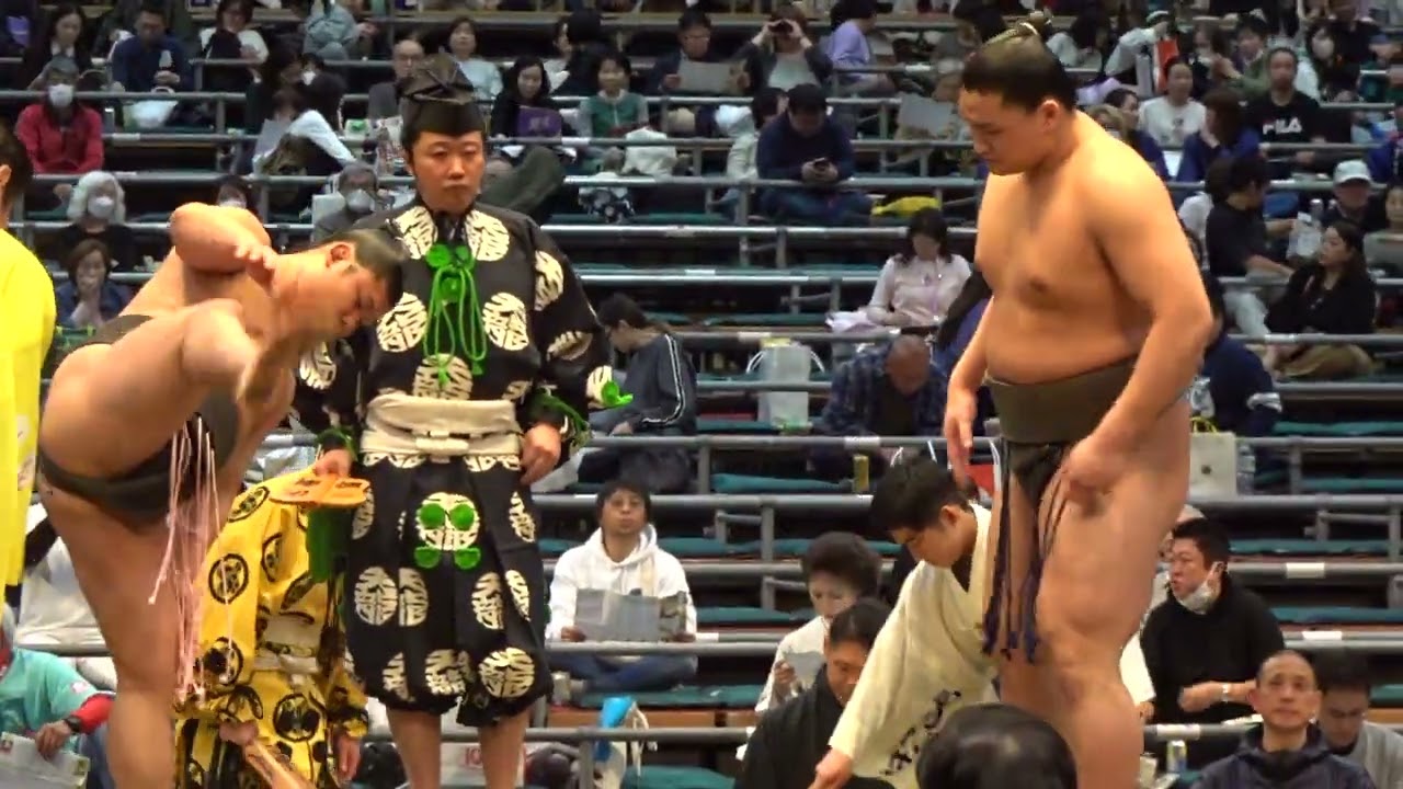 幕下に昇進した野田vs【大相撲令和7年3月場所】14日目 2025/3/22 大阪場所 background