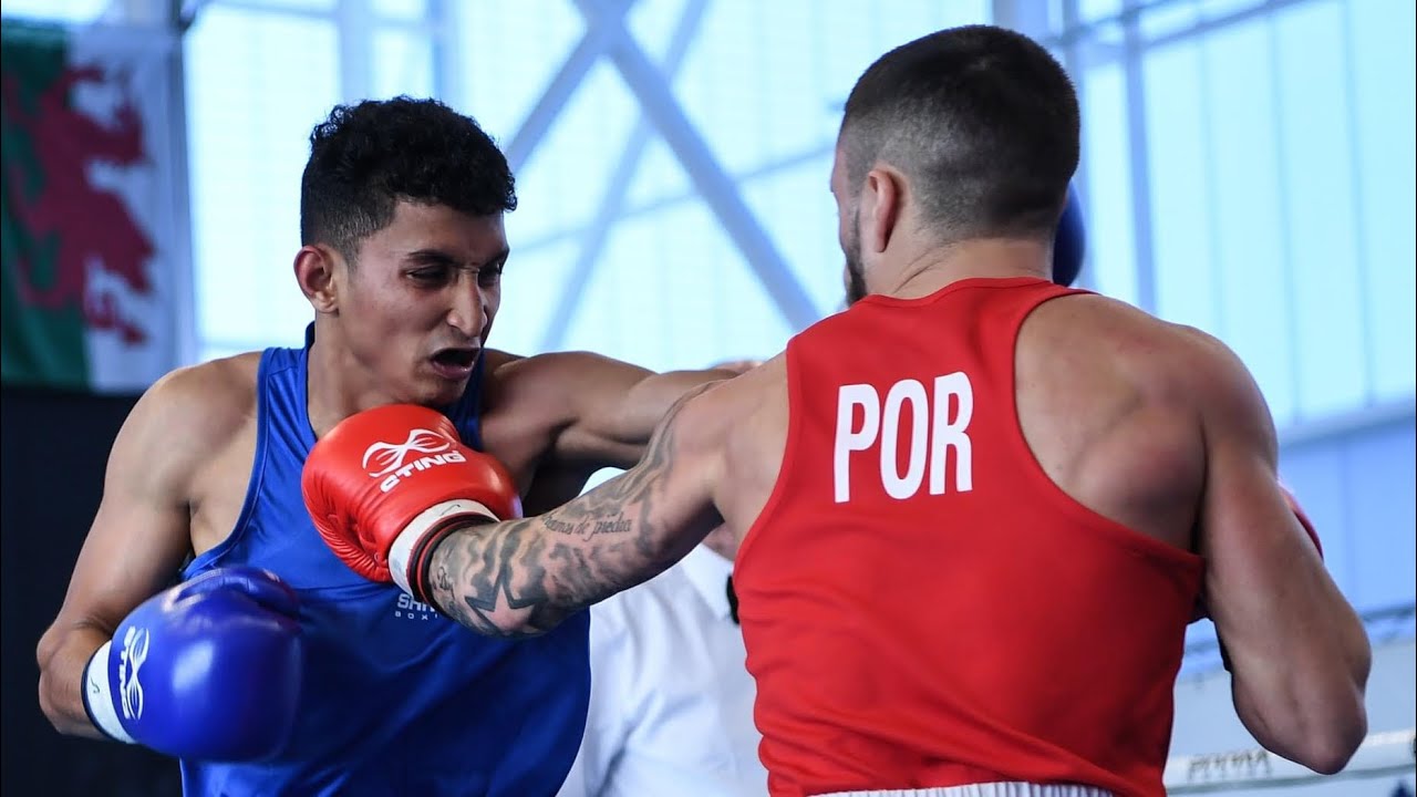 Marcio Cardoso (POR) vs. Bilal Mohammed (IND) Boxam Tournament 2024 QF's (54kg) backdrop