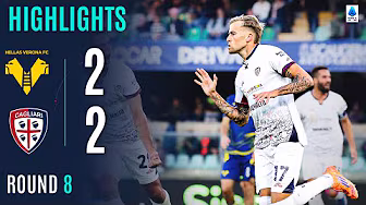 VERONA-CAGLIARI 2-2 | HIGHLIGHTS | Crazy Comeback in Verona! | Serie A 2025/26 backdrop