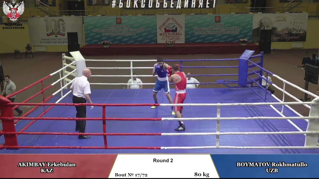 Rakhmatullo Boymatov (UZB) vs. Erkebulan Akimbay (KAZ) Magomed Umakhanov Memorial 2023 SF's (80kg)