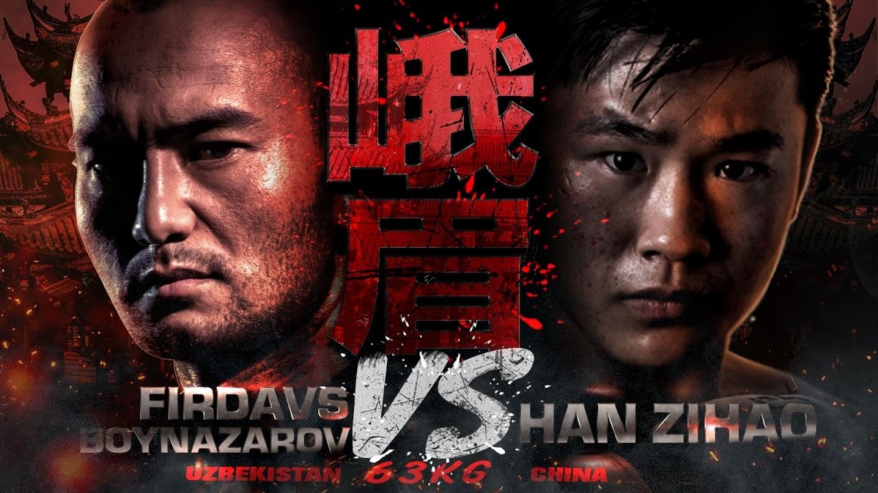 HAN ZIHAO (CHN) VS FIRDAVS BOYNAZAROV (UZB)THAI FIGHT CHENGDU 2016 background