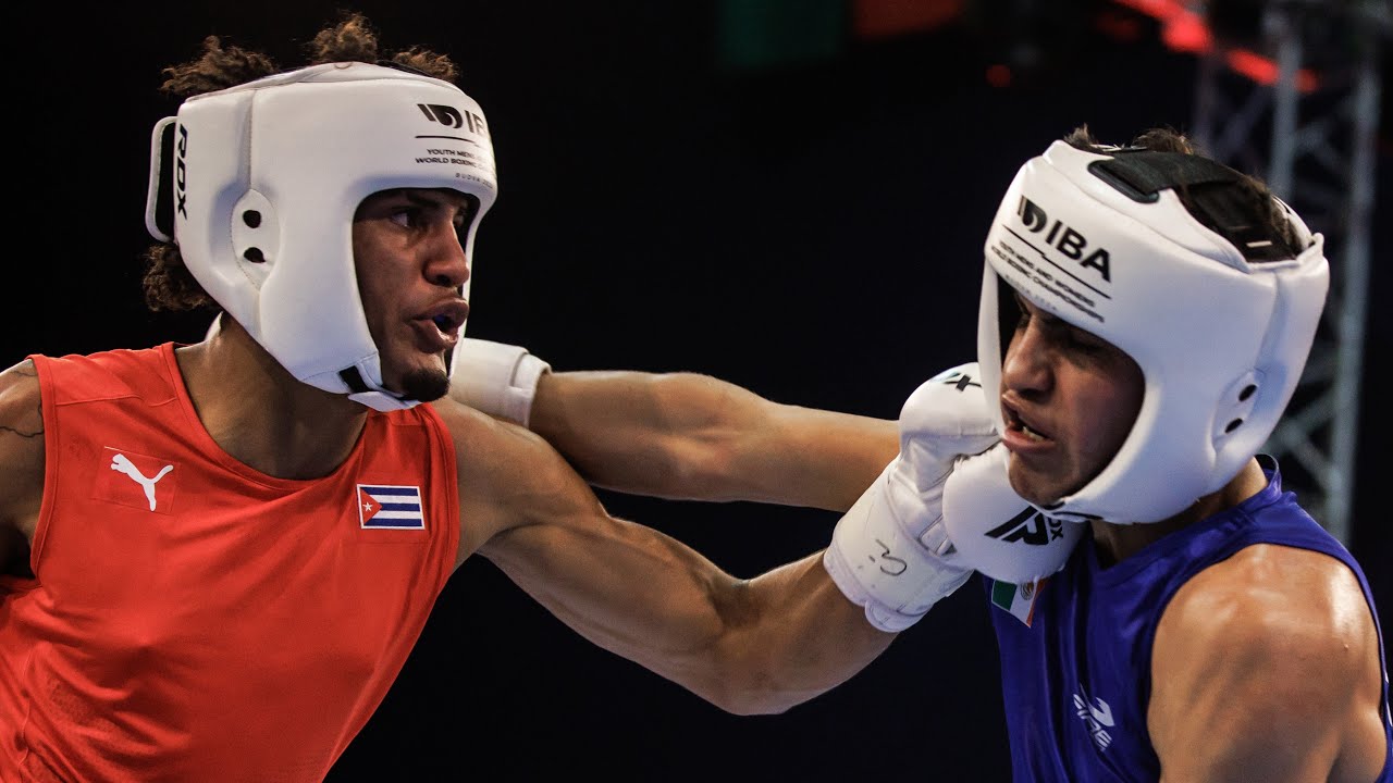 David Espinosa (CUB) vs. Diego Flores (MEX) IBA Youth World Championships 2024 SF's (67kg)