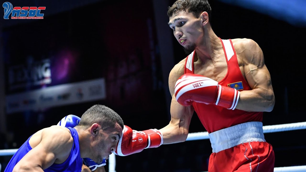 Serik Temirzhanov (KAZ) vs. Yousef Iashash (JOR) Asian Championships 2022 (57kg)