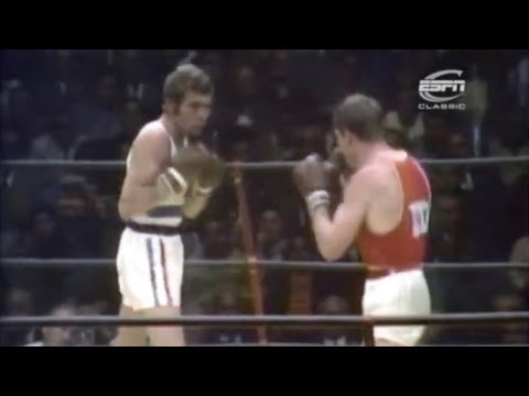 Chris Finnegan (GBR) vs. Aleksei Kiselyov (URS) Mexico City 1968 Olympic Final (75kg) background