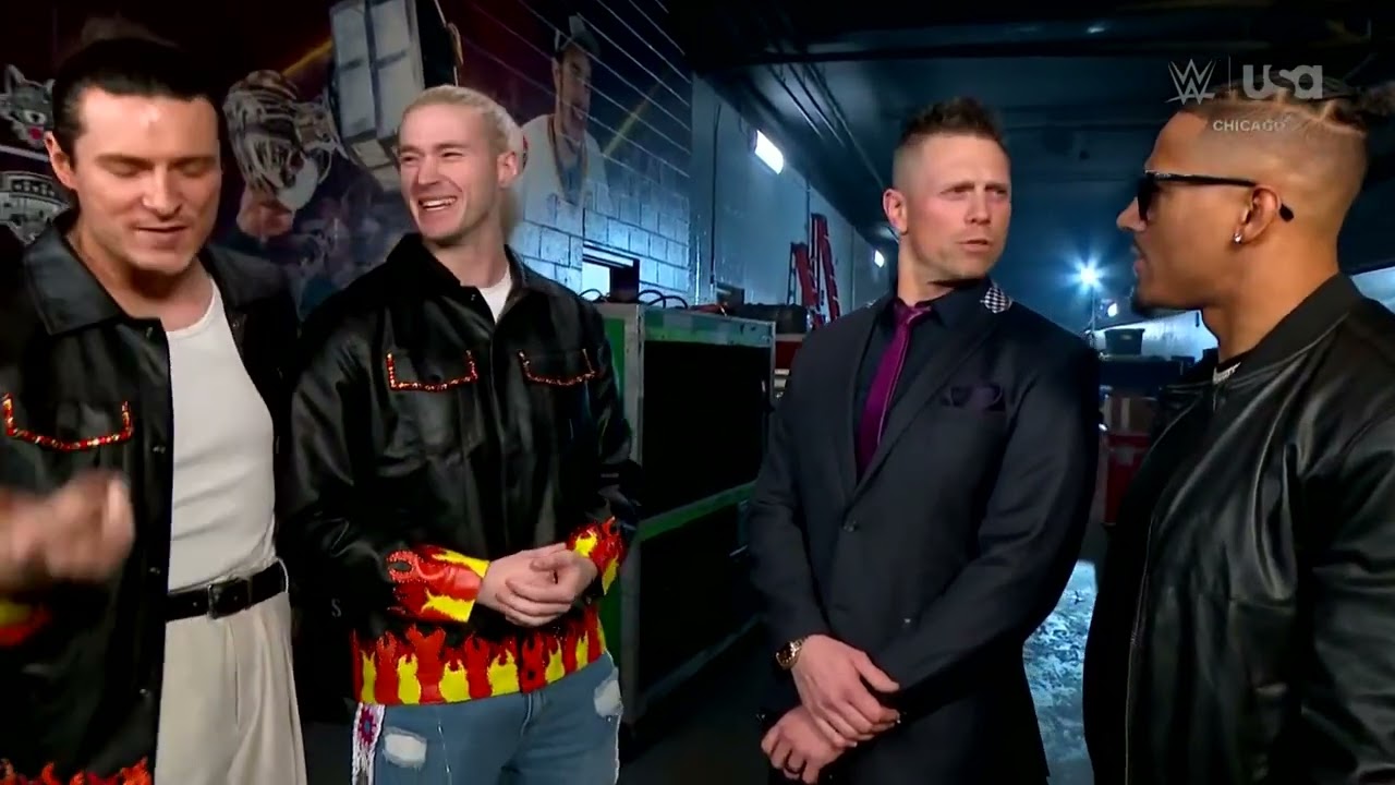 Carmelo Hayes & The Miz confronts Pretty Deadly: SmackDown, Apr. 4, 2025
