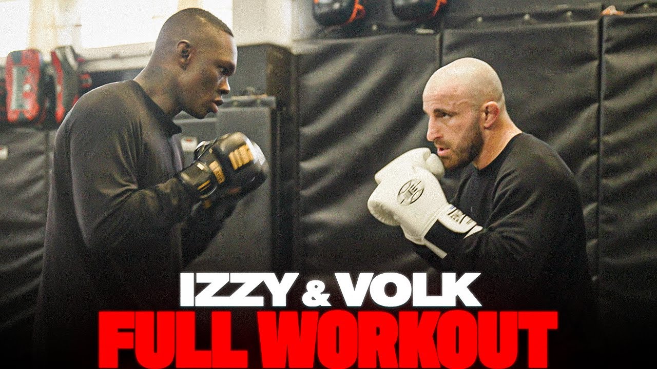 Israel Adesanya & Alex Volkanovski Sparring & Drilling At Freestyle MMA