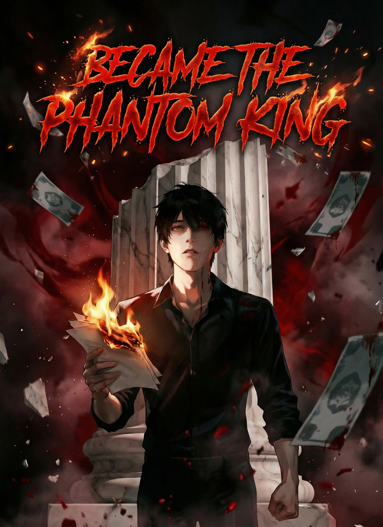 [Dubbed] Became the Phantom King poster - similar to Dieu de l'asile
