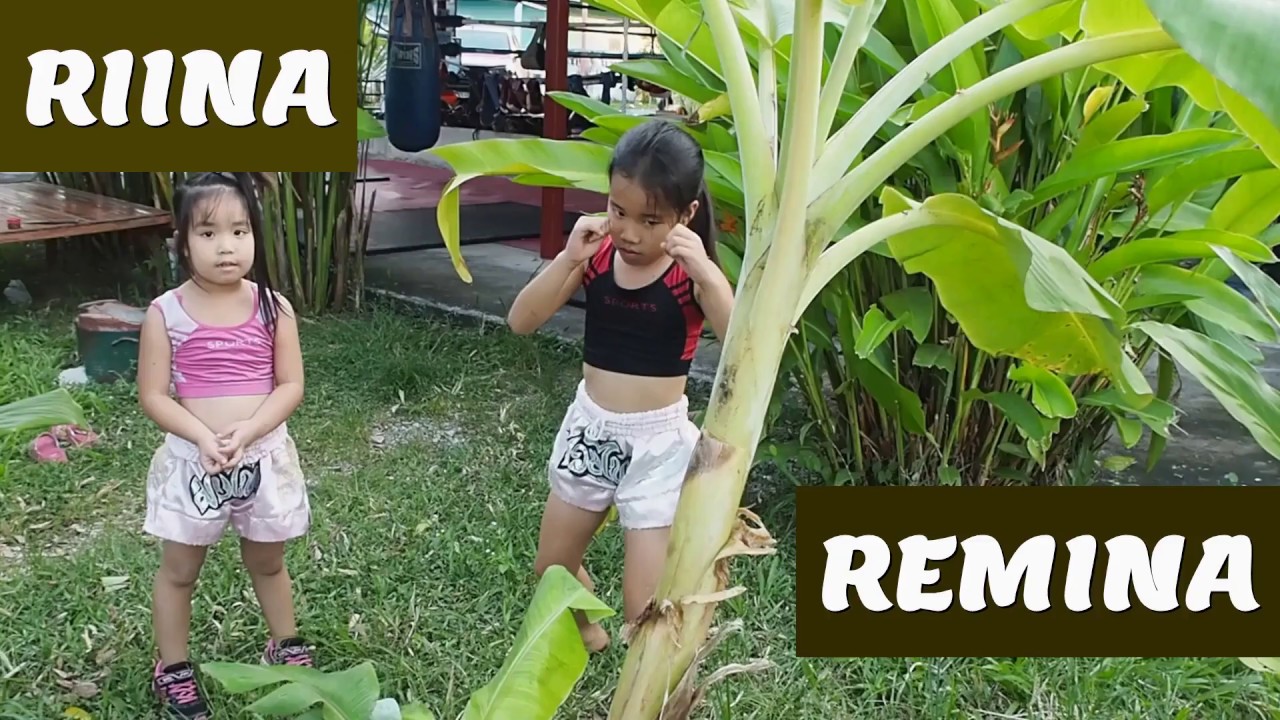 เรมินะรีนะREMINA&RIINA!【ムエタイ姉妹】レミナ&リイナMuaythai タイ!