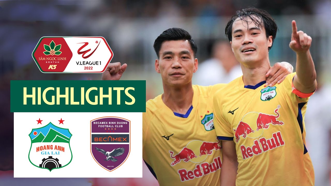 🔴Highlights HAGL - BÌNH DƯƠNG l Văn Toàn Thăng Hoa Đưa HAGL Leo Lên Top Đầu