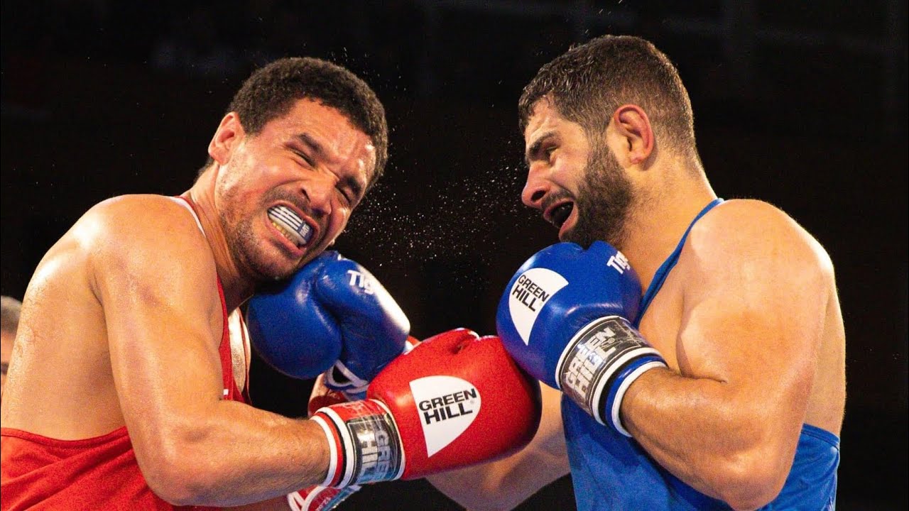 Robby Gonzales (USA) vs. Hambardzum Hakobyan (ARM) Strandja Tournament 2023 Final (80kg) background