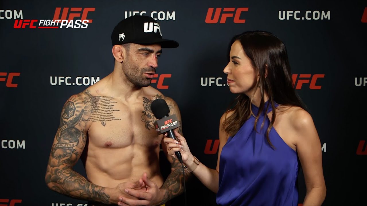 Elizeu Capoeira explica desafios a Gunnar Nelson e Neil Magny após vitória no UFC Vegas 74 background