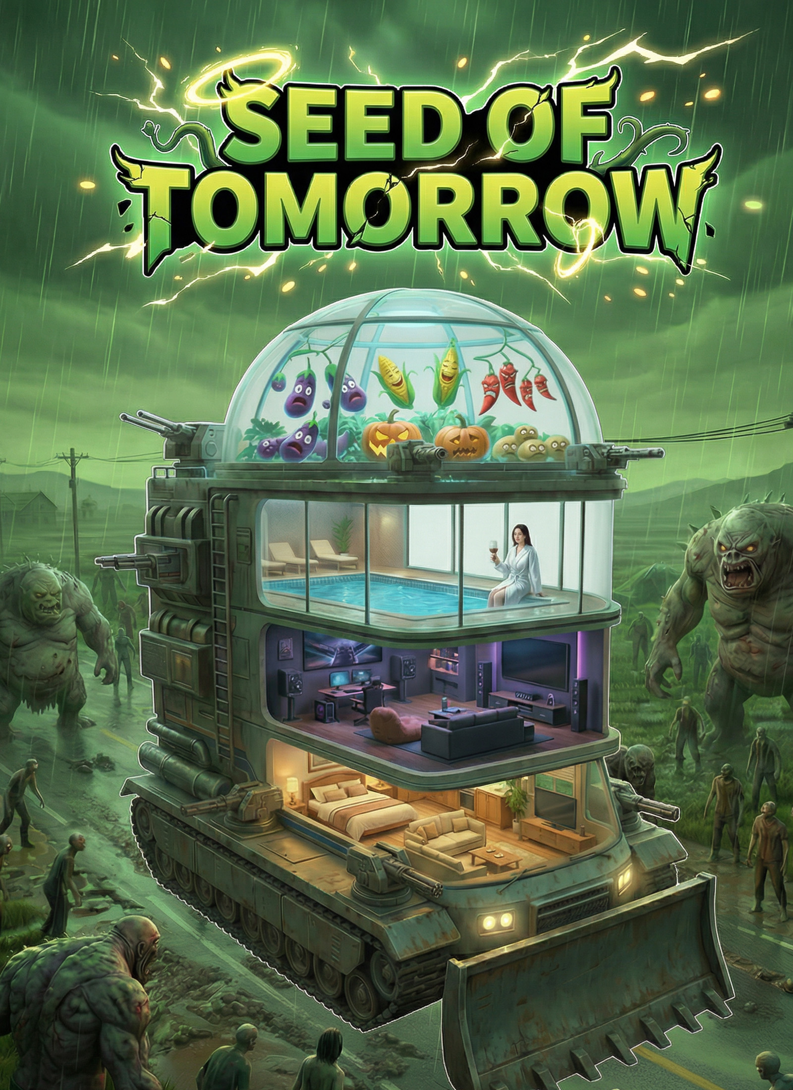 Seed of Tomorrow poster - similar to The Godfather's Redemption and Betrayal