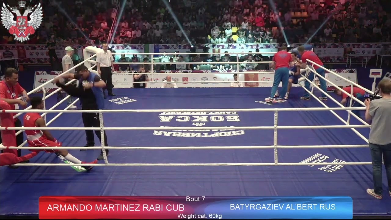 Albert Batyrgaziev (RUS) vs. Armando Martínez (CUB) Governor Cup 2018 SF's (60kg)
