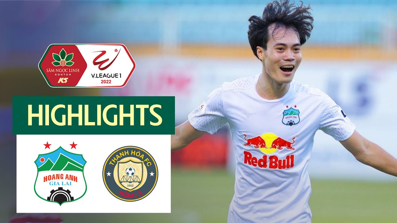 Highlights HAGL - Đông Á Thanh Hóa l Văn Toàn Xuân Trường Song Tấu Giúp HAGL Mở Tỷ Số background