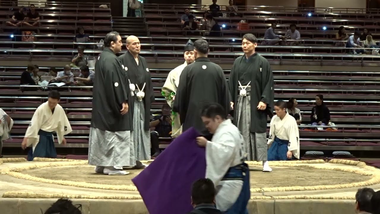 序二段③ 煌貴龍×魁陽龍 出羽大海×大斧 城皓貴×大当利 大天狗×大翔碧 柾富士×龍勢旺 ほか【大相撲令和6年5月場所】14日目 2024/5/25 Jonidan③ May 2024 DAY14 backdrop