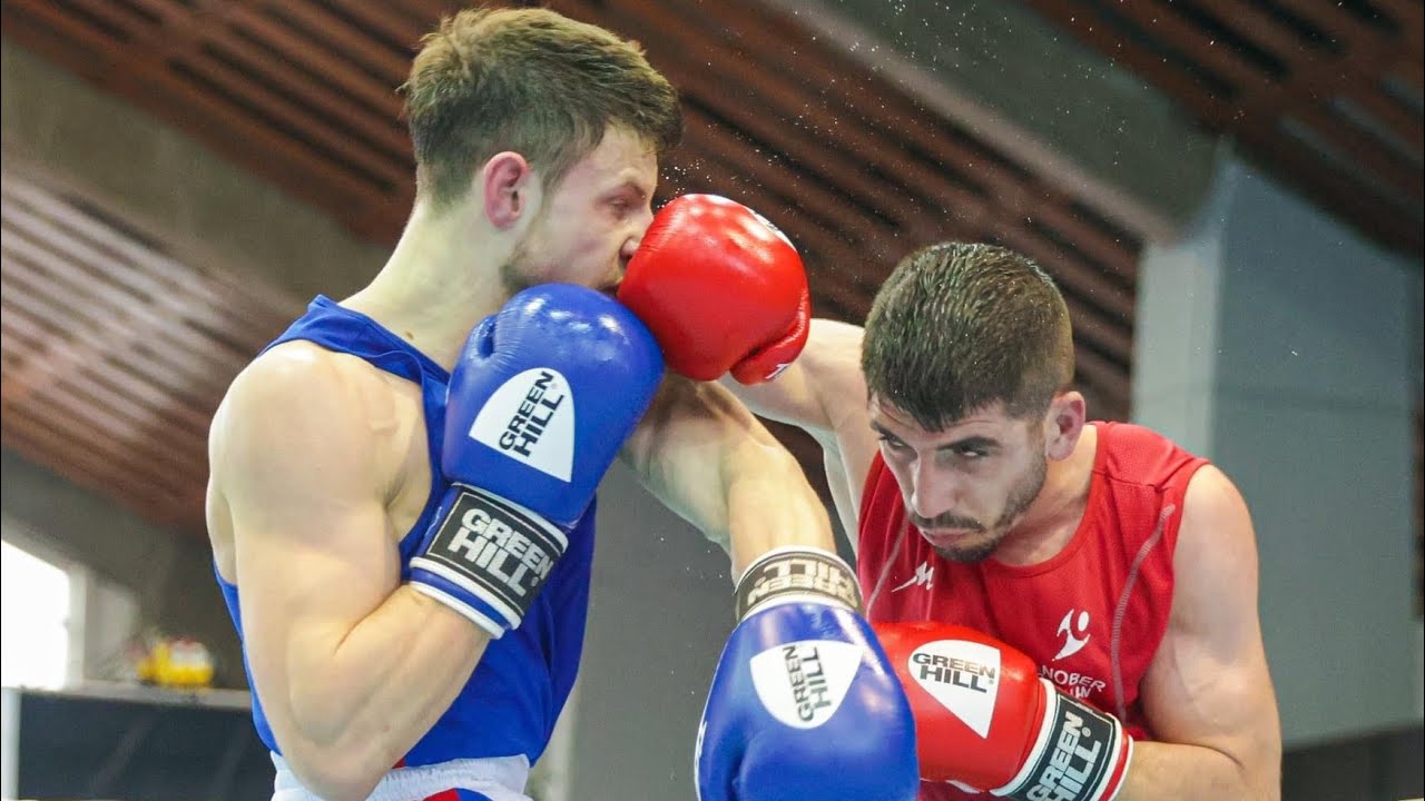 Alexandru Paraschiv (MDA) vs. Ali Habibi Nezhad (IRI) Strandja Tournament 2024 QF's (63kg) background