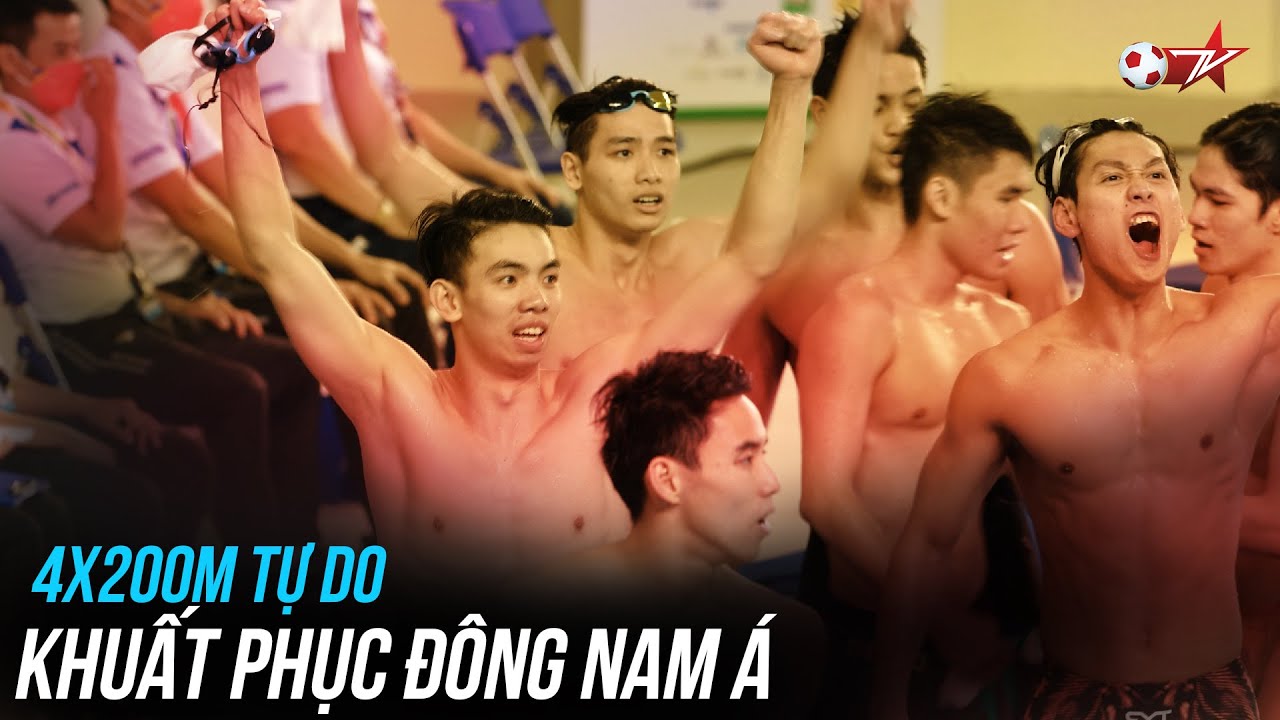 SEA GAMES 31 | Bơi Việt Nam khiến Schooling tâm phục khẩu phục, phá kỷ lục SEA Games background