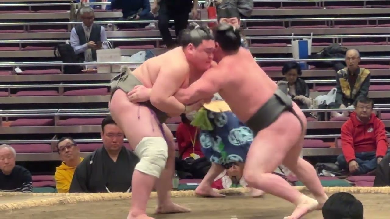 速報❗️二子山部屋 相馬vs 麒麟龍【大相撲令和7年1月場所】13日目 2025/1/24