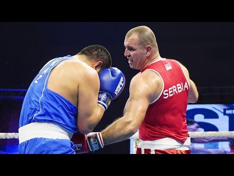 Olzhas Bukaev (KAZ) vs. Vladan Babić (SRB) Belgrade Winner Tournament 2024 Final (92+kg) background