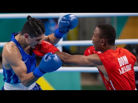 Emilio Garcia (USA) vs. Alexy De La Cruz (DOM) Pan American Games 2023 QF's (63kg) background