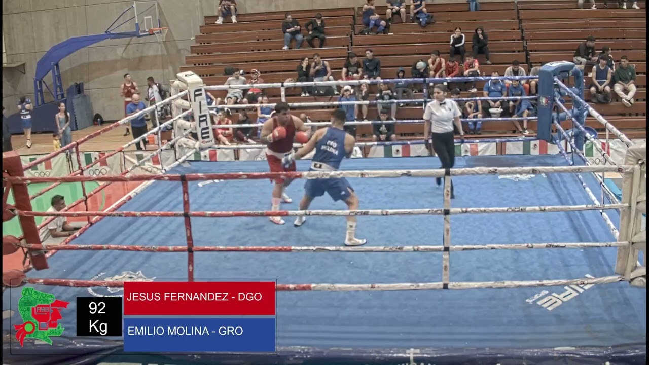 Jesús Fernández vs. Emilio Molina Mexican Olympic Festival 2024 (92kg) background