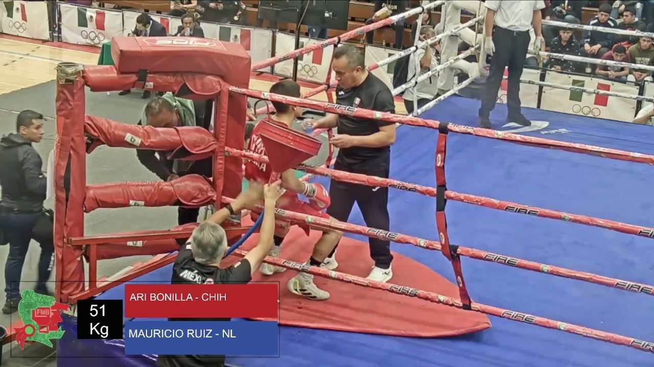Ari Bonilla vs. Mauricio Ruiz Mexico National Championships 2024 Final (51kg) backdrop