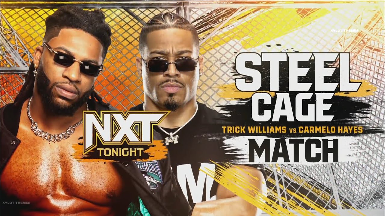 Trick Williams vs Carmelo Hayes - Steel Cage Match (1/2): NXT, Apr. 16, 2024