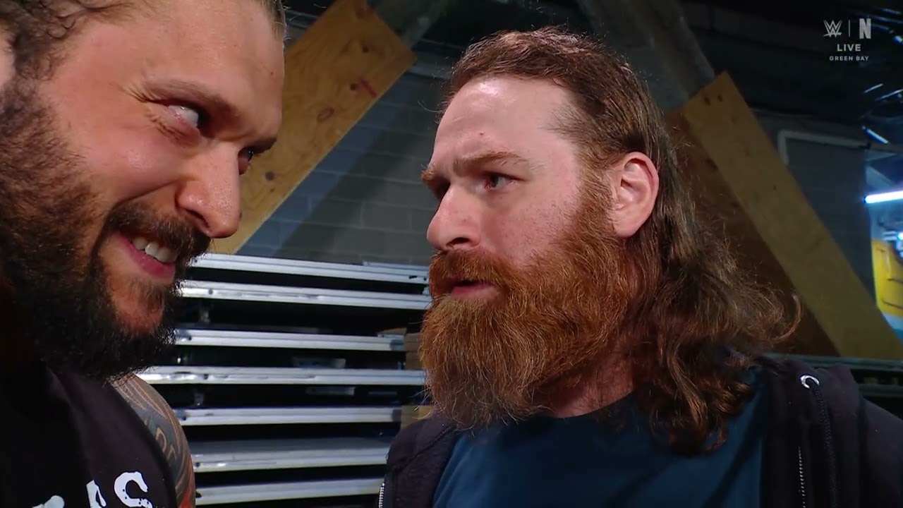 Sami Zayn promises that when KOTR ends will have a match against Karrion Kross | Raw June 16, 2025 background