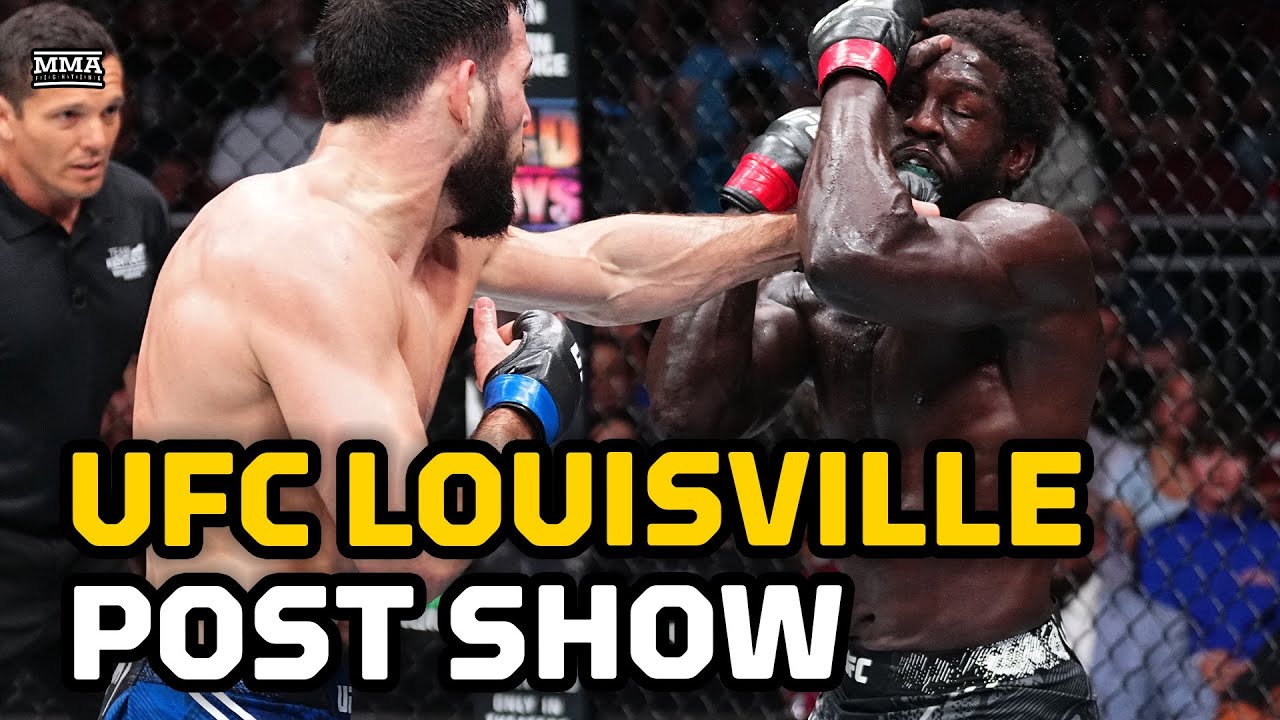 UFC Louisville Post-Fight Show: Reaction To Imavov's Controversial Finish, Reyes' Redemption backdrop