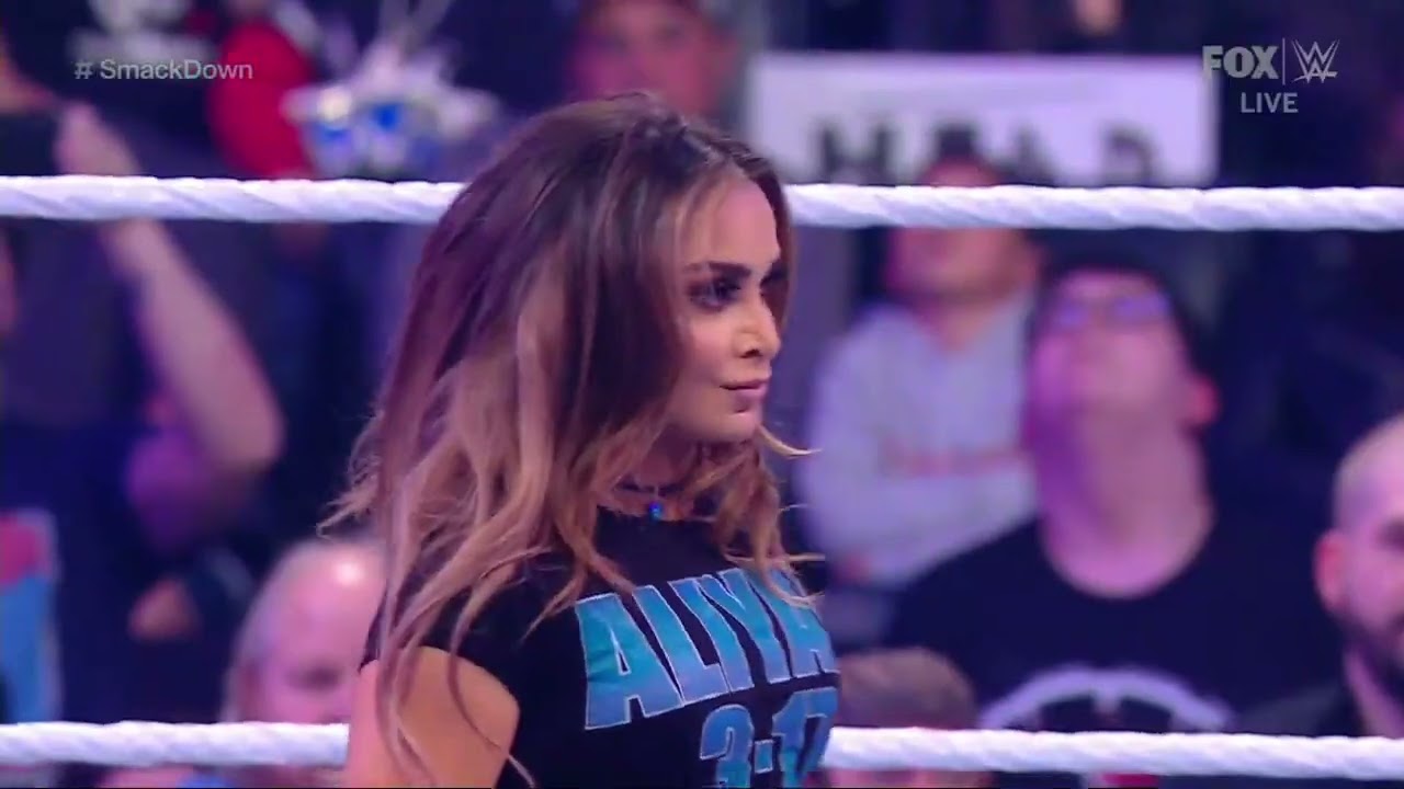 WWE SMACKDOWN ALIYAH VS NATALYA 02/04/22