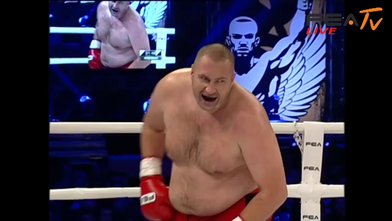 Qualifying Fight HW Sergei Lashcenko (UKR) VS Tomasz Novak (PL) background