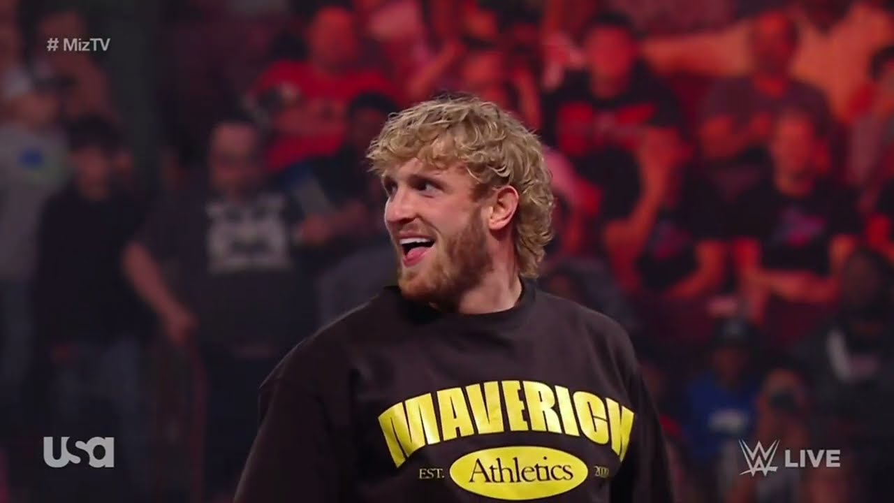 WWE RAW LOGAN PAUL RETURNS 02/21/22 backdrop