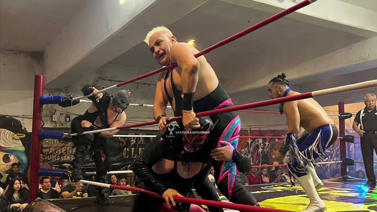 Shocker regresa a los cuadriláteros y da el triunfo a su bando, Scorpio 𝕵𝕽. Y Chris Stone Jr. background